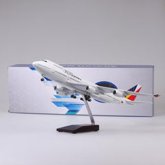 1:150 Philippine Airlines Boeing 747-400 Airplane Model 18” Decoration & Gift (LED)