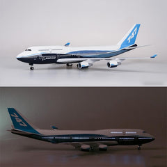 1:150 Prototype Boeing 747-10 Airplane Model 18” Decoration & Gift (LED)