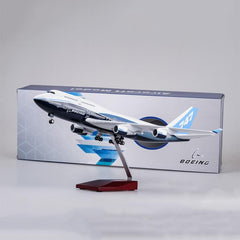 1:150 Prototype Boeing 747-10 Airplane Model 18” Decoration & Gift (LED)