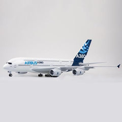 1/160 Prototype Model Airbus A380 W/Wood Stand, Gear & LED