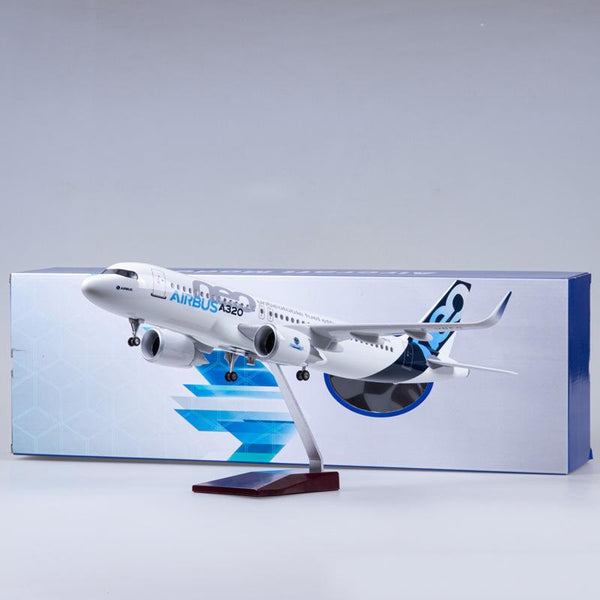 1:150 Prototype Airbus A320neo Airplane Model 18” Decoration & Gift (LED)