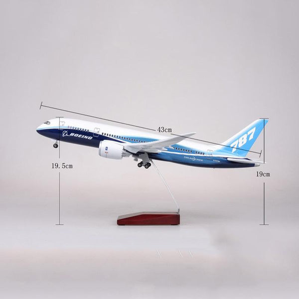 1:130 Prototype Boeing 787 Airplane Model 18” Decoration & Gift
