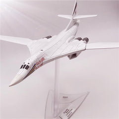 1:200 Russian Tu-160 Nuclear Bomber The Whiteswan Airplane Model