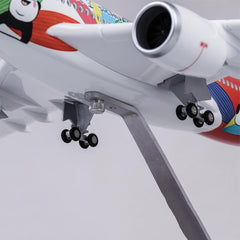 1:150 Sichuan Airlines Airbus 350 Panda Painted Airplane Model 18” Decoration & Gift (LED)