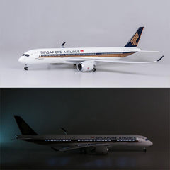 1:142 Singapore Airlines Airbus 350 Airplane Model 18” Decoration & Gift