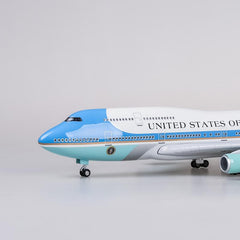 1:150 USAF Air Force One Boeing Airplane Model 18” Decoration & Gift
