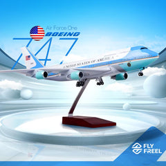 1:150 USAF Air Force One Boeing Airplane Model 18” Decoration & Gift
