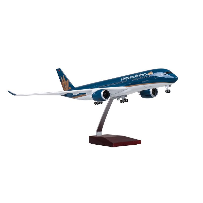 1:142 Vietnam Airlines Airbus 350 Airplane Model 18” Decoration & Gift