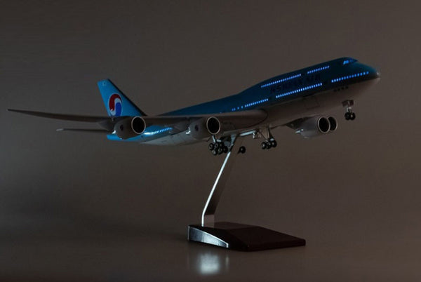 1/150 Korean Aircraft Boeing 747 Airplane Model 18” Decoration & Gift