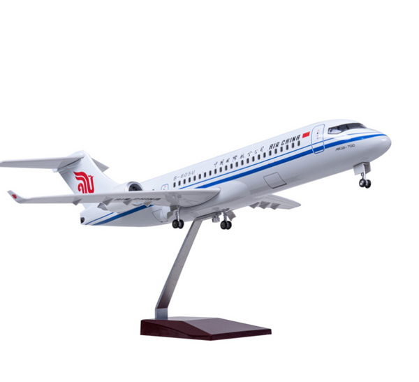 1/80 Air China ARJ21-700 Airplane Model 18” Decoration & Gift (LED)