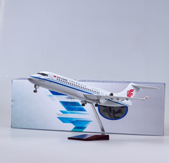 1/80 Air China ARJ21-700 Airplane Model 18” Decoration & Gift (LED)