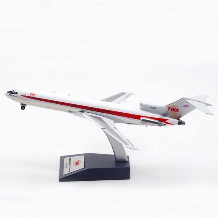 Outofprint Trans World Airlines TWA Boeing B727-200 NI2304 Airplane Model 1:200