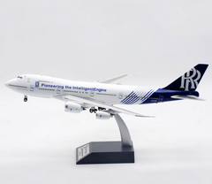 Outofprint Pioneering the IntelligentEngine Rolls-Royce Boeing B747-200 N787RR Airplane Model 1:200